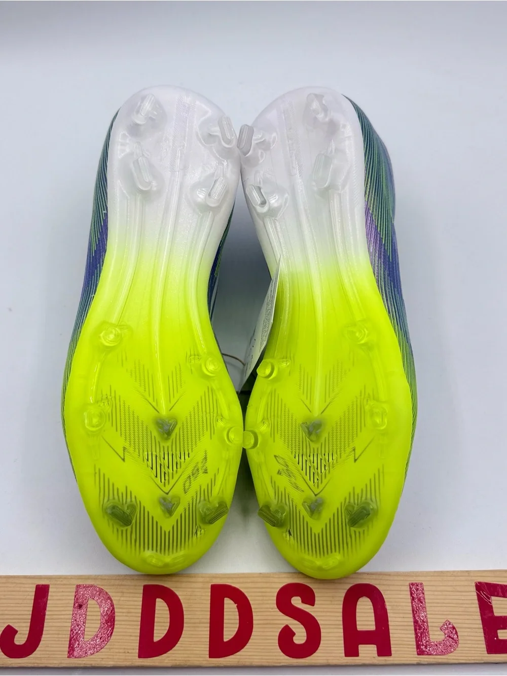 Adidas F50 Elite FG Purple Rush Lucid Lemon JH7714 Soccer Cleats Youth Size 3